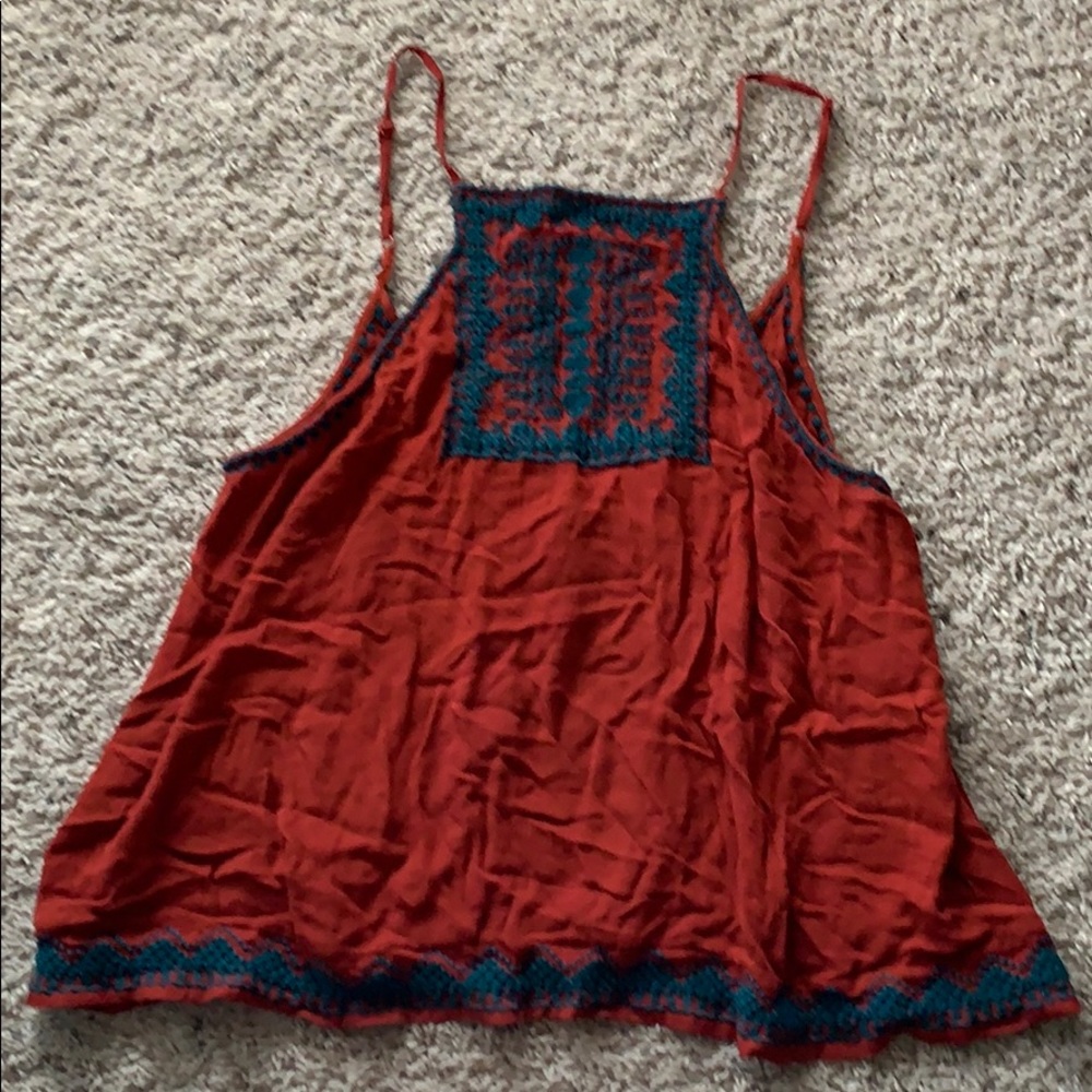Open Tie Back Tank Top